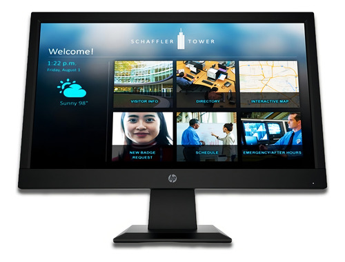 Monitor HP P19b G4 9TY83AA#ABA 18.5 " Color Negro