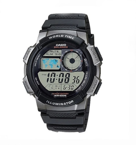 Reloj Casio Original Modelo Ae-1000w-1bv 