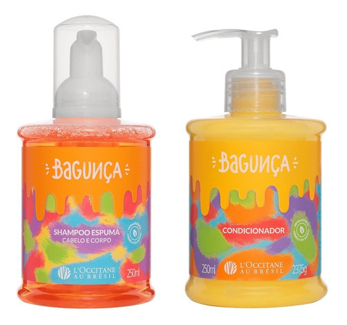 L'occitane Au Brésil - Bagunça - Kit Shampoo E Condicionador