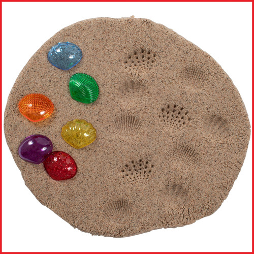 Edxeducation-conchas Táctiles - Juego De 72 - Translúcido -