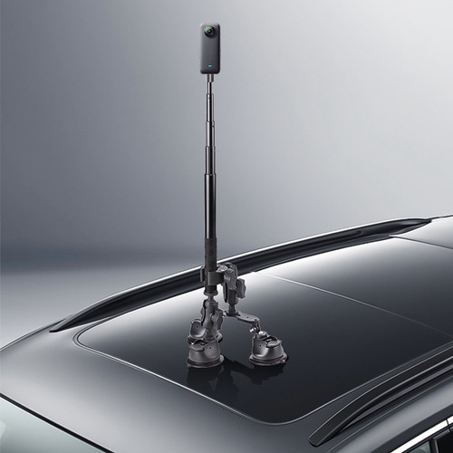 Kit De Soporte De Ventosa Para Coche Con Palo Invisible Para