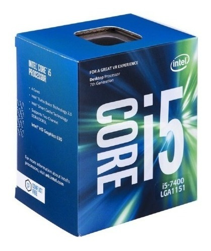 Procesador Intel Core I5 7400 3.0 Ghz 1151 Garantia 36