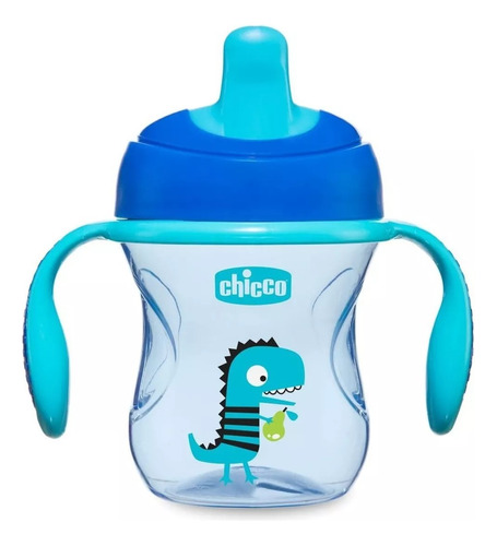 Vaso Bebe Chicco Training Cup Con Asas Y Boquilla 200m 6m+