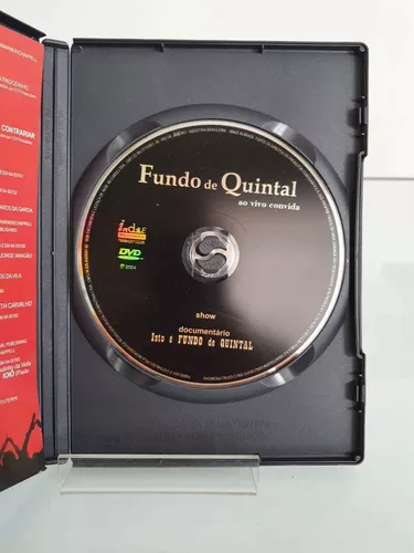 Dvd Fundo De Quintal - Ao Vivo Convida