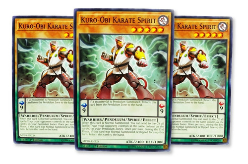Yugi-oh! Kuro-obi Karate Spirit Mp18-en224 Comun