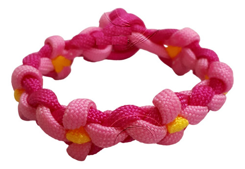 Pulsera Paracord Floral