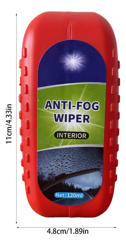 Toallita Antivaho Y Antivaho Para Coche De 120 Ml, Multifunc