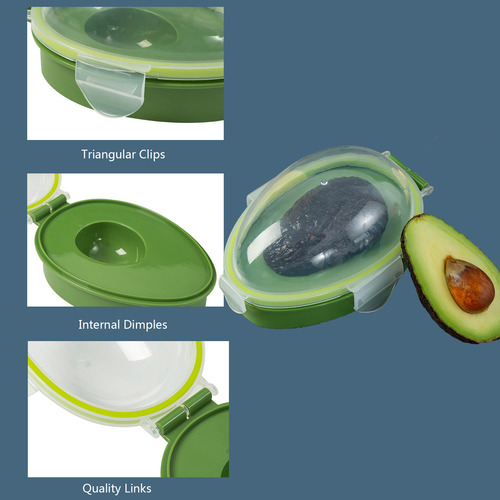 Enfriador De Aguacate R Aguacate Reutilizable Sellado Conta
