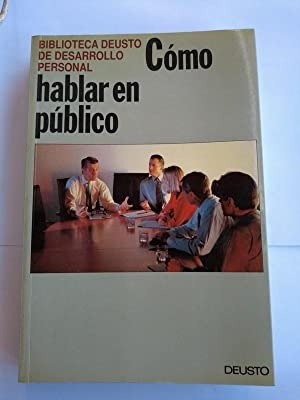 Livro Cómo Hablar En Público - Greville Janner [1992]