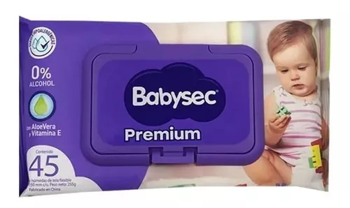 Toallitas Húmedas para Bebé BABYSEC Ultra con Aloe Vera Paquete 50un Pack  3un