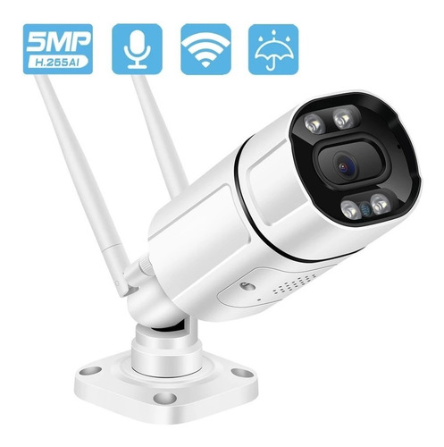 Cámara Exterior 1080p Hd Cctv Ip Wi-fi -infrarrojo Noche Dia