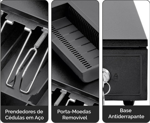 Caixa Registradora De Dinheiro - Modelo Automática E Manual
