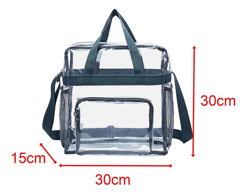Estadio Resistente Bolsas Transparentes Bolso Transparente