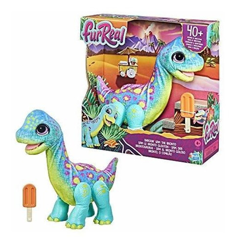 Furreal Snackin Sam The Bronto Interactive 8lw9g