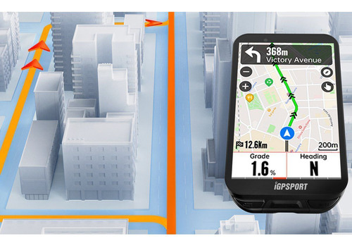 Ciclocomputador Com Gps Igpsport Igs800 Bundle