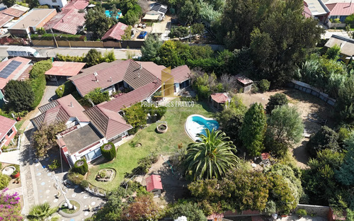 Venta Terreno Comercial Con Amplia Casa En Villa Alemana