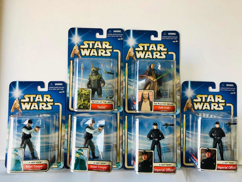 Coleccion Completa 61 Fig Star Wars Saga 1 Hasbro 2002 3.75 (Usado)