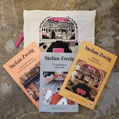 3 Libros De Stefan Zweig + Portalibros De Regalo - Godot