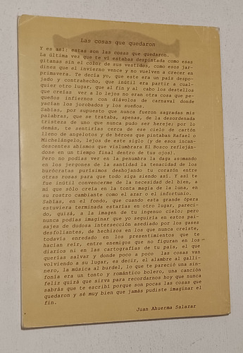Territorio Libre Obra Poética Juan Ahuerma Salazar Firmado