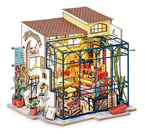 Rolife Diy Kit De Casa De Muñecas En Miniatura Con Muebles