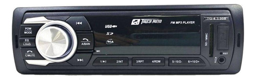 Rádio Mp3 Com Bluetooth Tiger 4x25w Usb Sd Card Rca Aux