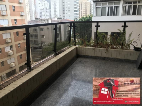 Imagem 4 de 21 de Apartamento Em Barra Funda, Guarujá/sp De 136m² 3 Quartos À Venda Por R$ 680.000,00 - Ap2319300-s
