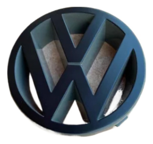 Emblema Vw Volkswagen Da Grade Gol Saveiro 91 92 93 94 Preto