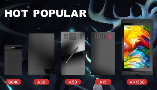 Tablet Veikk A15 Tableta De Dibujo Grey + Envio + Guante
