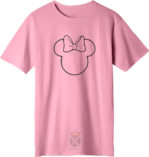 Polera Minnie Mouse - Raton - Mascota - Estampaking