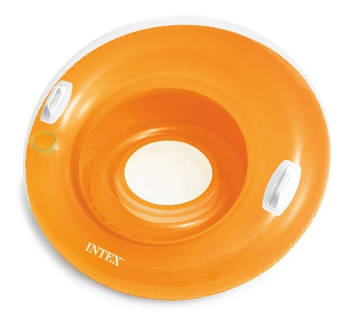Imagen 4 de 8 de Salvavidas Inflable Oval 119cms Intex