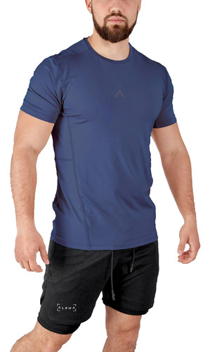 Polo Licrado Deportivo Hombre Gym - Ropa Deportiva Alphafit 