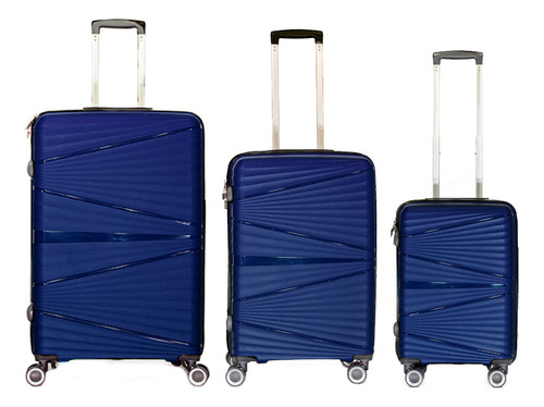 Valija Rígida Set X3 Mediana Carry On Grande 20´ 24´ 28´