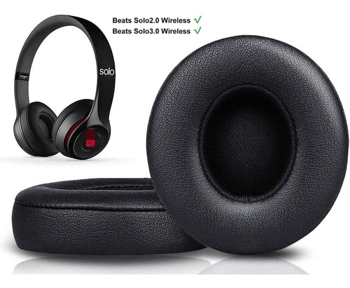 Almohadillas Premium Para Audifonos Beats Solo 2 Y 3 Wireles