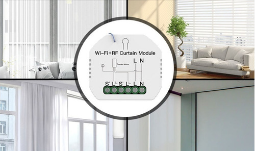 Kit 4 Interruptor Cortina Wifi Alexa Google Home +4 Controle