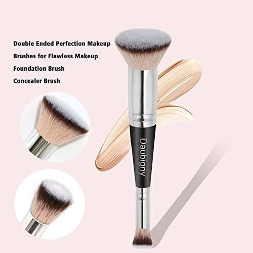 Brochas De Maquillaje Brocha Plana De Doble Punta Para Base