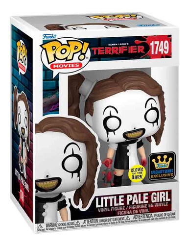 Funko Pop Little Pale Girl # 1749 Terrifier Glow + Protector