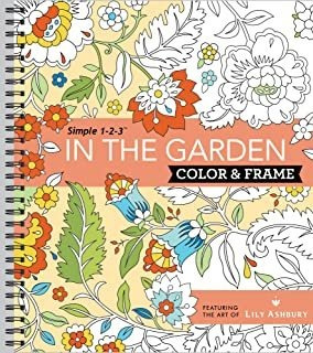Color & Frame - In The Garden (adult Coloring Book) En Lmz1