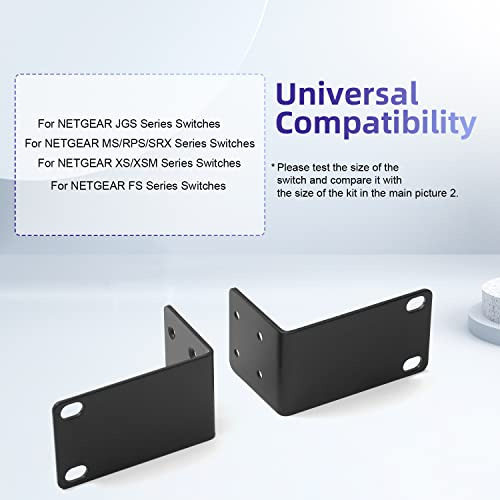 Kit Universal De Montaje En Rack Phyinlan, 1u Rack Ears Para