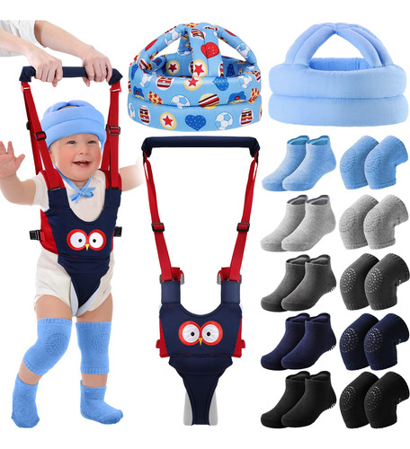 Leumoi 13 Piezas De Casco De Seguridad Para Bebe, Arnes Para