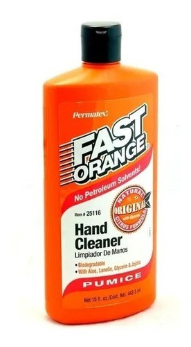 Imagen 1 de 1 de Limpia Manos Fast Orange 443.5ml Crema Hand Cleaner 550158