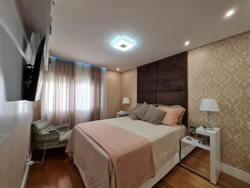 Imagem 26 de 30 de Apartamento Na Vila Rosália, Condomínio Sólon, 137m², 3 Dormitórios, 1 Suíte, 2 Vagas. - Ap0520