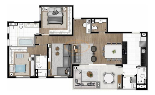 Apartamento Com 4 Dormitório(s) Localizado(a) No Bairro Perdizes Em São Paulo / São Paulo - 2974:906134