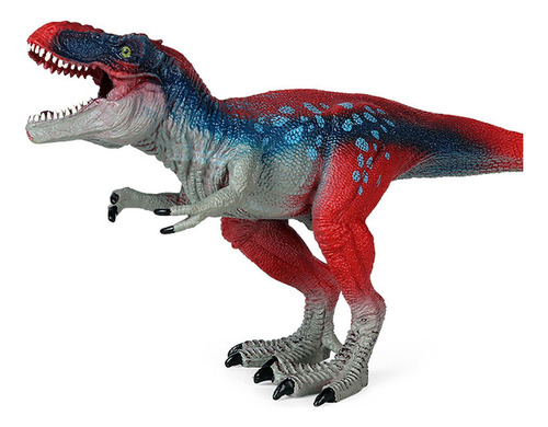 Juguete De Dinosaurio Tiranosaurio Rex Juguetes Rojo Azul