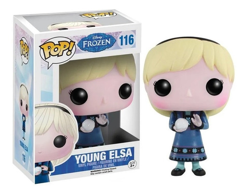 Funko Pop: Frozen - Young Elsa Nº 116 - Pronta Entrega!