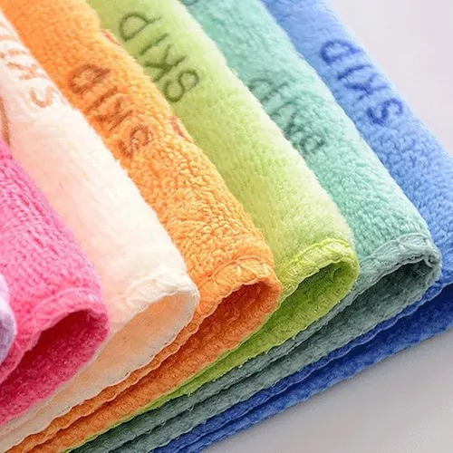 Juego De 5 Toallas Suaves Y Absorbentes Con Conejito