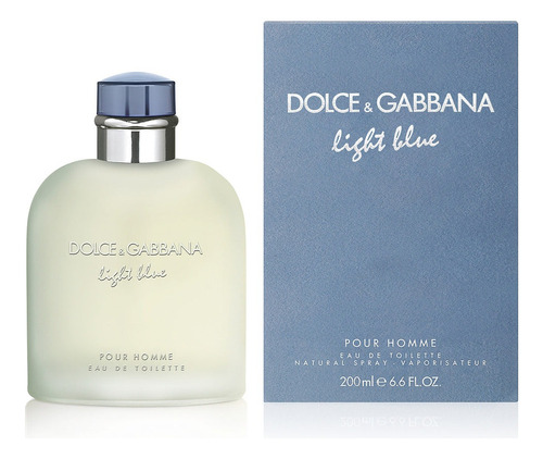 Dolce & Gabbana Light Blue Masculino Eau De Toilette 200ml 