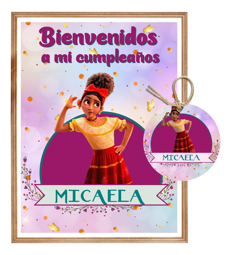 Kit Imprimible Dolores Madrigal - Encanto - Personalizado