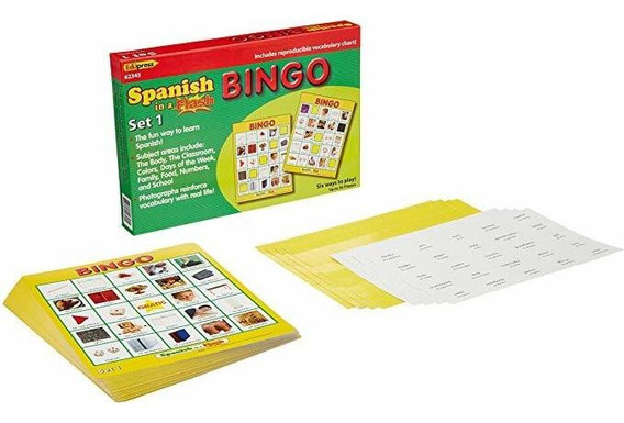 clair Bingo Set 1 Edupress EP-2345 espagnol en un 