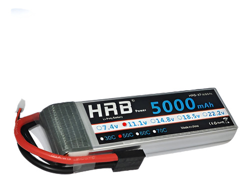 Hrb 11.1v 5000mah Batería De Lipo De 3s 50c 100c Para Traxxa