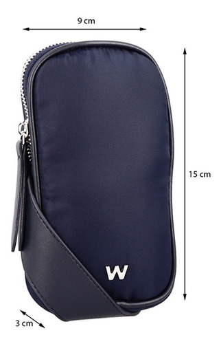Imagen 6 de 6 de Set De Bolsos Para Dama Westies Azul Marino Actenyawe
